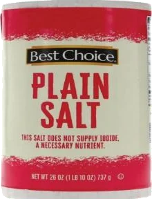 Best Choice Plain Salt